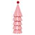 Chapéus de Papel para Festa Infantil com PomPom - Rosa e Vermelho (5 Unidades) - Imagem 1
