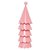 Chapéu de Aniversário Infantil com Pompom – Rosa Flamingo | Kit 5 Unidades - Imagem 1