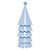 Chapéu de Aniversário Infantil Azul Céu com PomPom – Kit 5 Unidades - Imagem 1