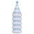 Chapéu de Aniversário com Pompom – Listra Azul Céu | Kit 5 Unidades para Festa Infantil e Decoração de Aniversário - Imagem 1