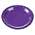 Prato de Papel roxo 18cm – Descartável, Resistente e Ecológico – 8 Unidades - Imagem 1