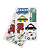 Tatuagem Infantil Temporária Automóveis - Imagem 1