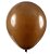 Balão Art-Latex Redondo Liso N° 7- Marrom - 50 Unds - Imagem 1