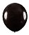 Balão Art-Latex Redondo Liso N° 7- Preto - 50 Unds - Imagem 1