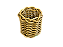 Porta Guardanapo de Vime Caramelo - Imagem 2