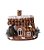 Casinha Decorativa com Pinhas - Imagem 1