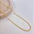 Colar Fio Baiano Dourado - Imagem 5