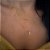 Colar Letra Cravejado Dourado - Imagem 6