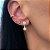 Piercing Fake Liso Dourado - Imagem 3