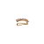 Piercing Fake Cravejado Dourado - Imagem 1