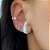 Brinco Ear Hook Prata - Imagem 3