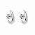 Brinco Ear Hook Prata - Imagem 1