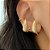 Brinco Ear Hook Banho Ouro 18k - Imagem 5