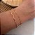 Pulseira Glamour Banho Ouro 18k - Imagem 5