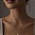 Colar Cristal - Banho 12 camadas Ouro 18k - Imagem 3