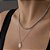 Colar Cristal Grey - Banho 12 Camadas Ouro 18k - Imagem 5