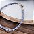 Pulseira Cristal Grey - Banho 12 Camadas Ouro 18k - Imagem 2