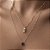 Colar Gotinha - Banho 12 Camadas Ouro 18k - Imagem 5