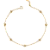 Pulseira Mini Esfera Texturizada - Banho 12 Camadas Ouro 18k - Imagem 1