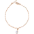 Pulseira Gota de Zircônia - Banho 12 Camadas Ouro 18k - Imagem 1