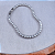 Pulseira Riviera Zircônia 3mm Prata - Imagem 2