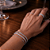 Pulseira Riviera Zircônia 3mm Prata - Imagem 4