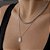 Colar Cristal Grey Prata - Imagem 2