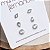 Kit 3 Pares - Brinco Textura - Prata - Imagem 1