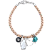 Pulseira Couro Legítimo Patuá Prata - Imagem 1