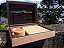 Rolling Box - Caixa organizadora de madeira - Wood Burning - Imagem 3