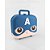 Sandália  Infantil Marvel Hero-Capitão América Azul Com Maleta Grendene Kids - Imagem 6