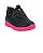 Tênis Infantil Feminino Novopé iTweens Super Flexível Preto e Pink - Imagem 1