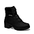 Bota Coturno Berteli Pink Cats Infantil Tratorado Preto - Imagem 1