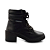 Bota Coturno Berteli Pink Cats Infantil Tratorado Preto - Imagem 4