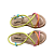 Sandália Infantil Flatform Colorida Super leve Pink Cats - Imagem 4
