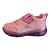Tênis De Led Minipé Menina Fechamento Fácil Rosa/Rosa MP2304 - Imagem 5
