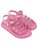 Sandália Infantil Menina Zaxy Power Love Rosa Escuro Glitter - Imagem 1