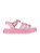 Sandália Infantil Menina Zaxy Power Love Rosa Escuro Glitter - Imagem 4