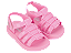 Sandália Baby Menina  Barbie Fashionista Rosa Escuro Grendene Kids - Imagem 1