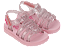 Sandália Baby Menina Barbie Fashionista Rosa Glitter Grendene Kids - Imagem 1
