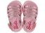 Sandália Baby Menina Barbie Fashionista Rosa Glitter Grendene Kids - Imagem 2