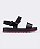 Papete Infantil Menina Moderninha Zaxy Way Preta Glitter - Imagem 2
