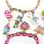 Pingente Infantil Menina Charm Lhama Prateado com Glitter Charm It - Imagem 3