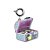 Pingente Infantil Menina Charm Tesouro Prateado Charm It - Imagem 2