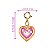Pingente Infantil Menina Charm Coração Dourado com Brilhantes Charm It - Imagem 3