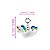 Pingente Infantil Menina Charm Boia de Unicórnio Prateado Charm It - Imagem 3
