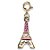 Pingente Infantil Menina Charm Torre Eiffel Dourado Charm It - Imagem 1