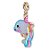 Pingente Infantil Menina Charm Golfinho Dourado com Glitter Charm It - Imagem 3