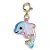 Pingente Infantil Menina Charm Golfinho Dourado com Glitter Charm It - Imagem 1