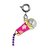 Pingente Infantil Menina Charm Microfone Prateado com Glitter Charm It - Imagem 1